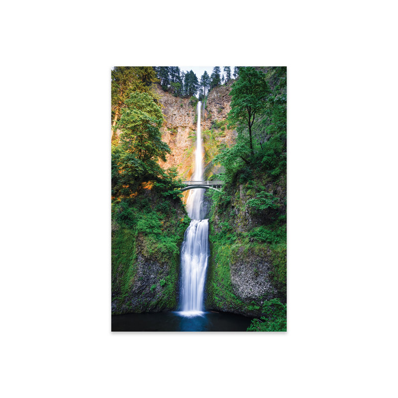 «Multnomah Falls On Plastique / Acrylique» par Steve Berkley, peinture