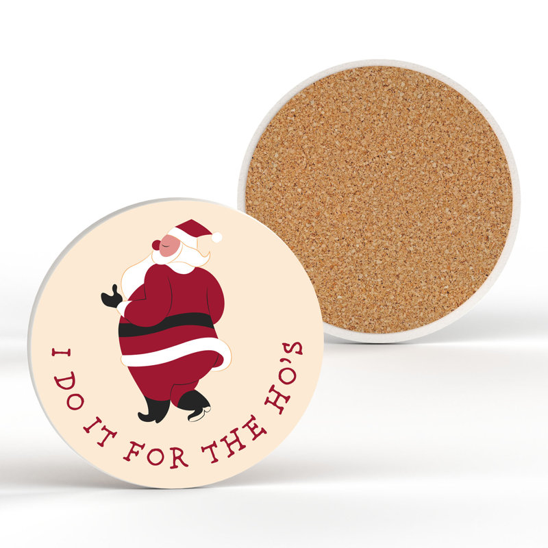 Carley Ceramic Round 1 Piece Coaster