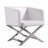 Park Slope Faux Leather Armchair-24735030