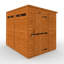 8x6w TigerFlex® Shiplap Pent Security Shed