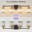Berto 3-Light Dimmable Vanity Light with K9 Crystal Shades-915588537-938731891