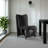 Seat Belt Dining Chair High Back Black
