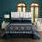 Cotton Blend Machine Woven Geometric Shapes Quilt-707374122