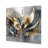 Abstract Shapes and Lines IV Metal Wall Décor-490575505