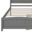 Lit plateforme simple avec lit gigogne-501848698