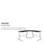 Space Saving L-Shaped Computer Corner Gaming Desk-645811831