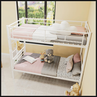 Twin Over Twin Metal Bunk Bed