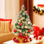 Green Spruce Flocked/Frosted Christmas Tree-302568581-389640346