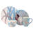 Beyond the Shore 16pc Dinnerware Set Service for 4