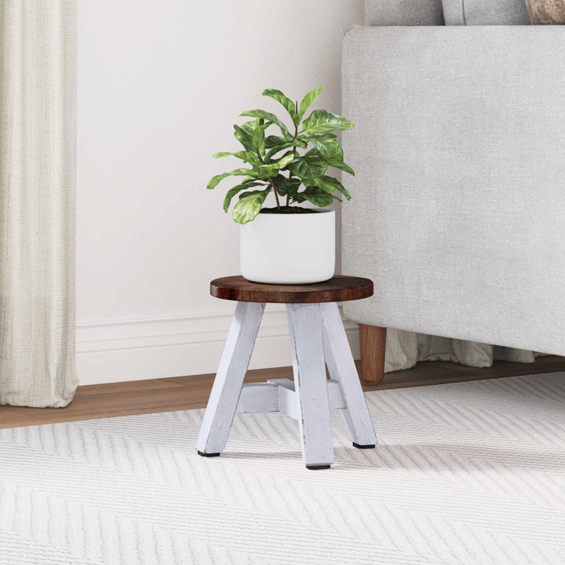 Solid Wood Accent Stool