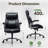 Modern Upholstered Swivel Office Chair-341916353