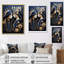«Native Art Celestial Guardians Midnight» sur toile-97052380-97052379