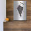 «Wine Splash Grapes Mauve» par Wellington Studio, art mural en métal, 24 po x 36 po-543215513