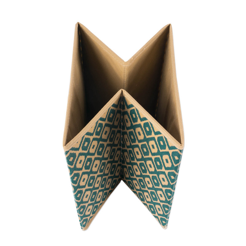 Ensemble de cubes en tissu non tissé, Bleu sarcelle