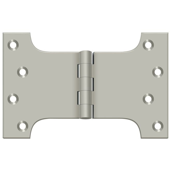 Charnière 4 "x 6" en nickel brossé Deltana DSPA4060U15, Nickel brossé