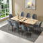 Ensembles de table de salle à manger (doit inclure à la fois la table et la chaise), MDF extensible Modern Home