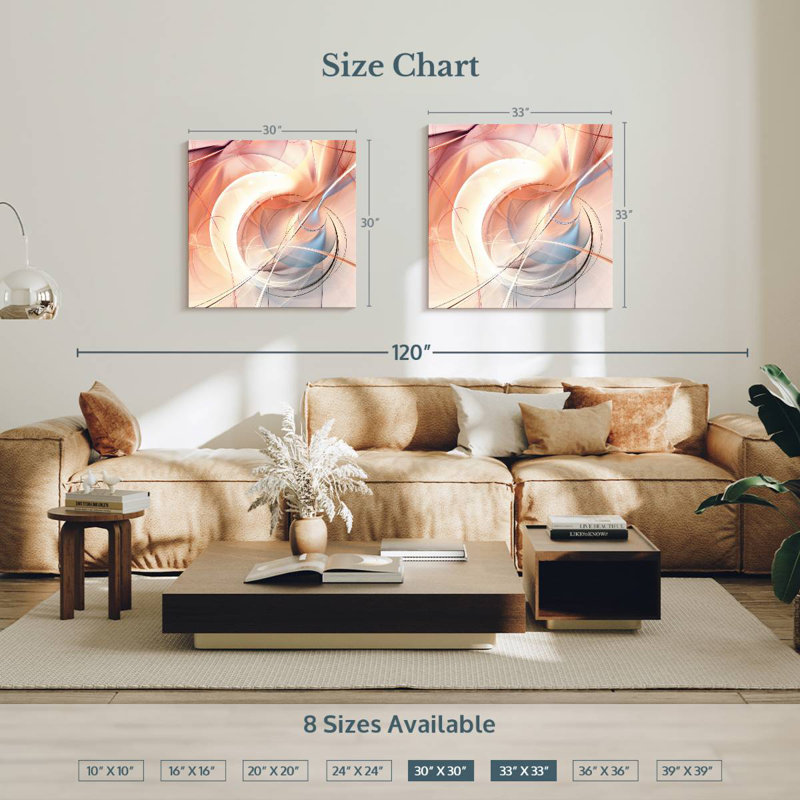 New Avery, 30" H x 30" W