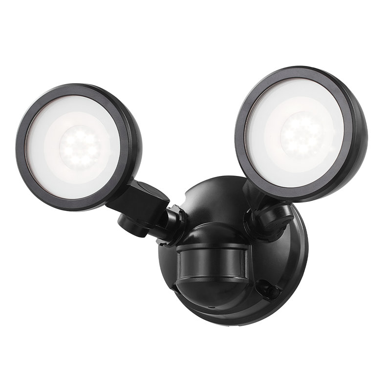 Motion 2 - Head Hardwired Outdoor Security Flood Light with Motion Sensor