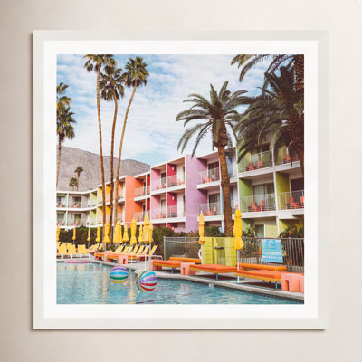 Tulle "Palm Springs Pool Day VII" Print