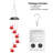 Wattsville Weather Resistant Plastic Animals Wind Chime