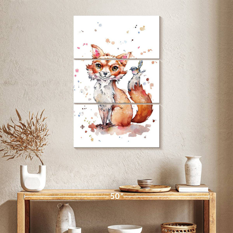 Brampt Sweet Fox, 38" H x 24" W