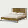 Ethan Solid Wood Platform Bed with Headboard, Rustic Bed Frame