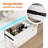 Double Wide Dresser With RGB LED Lights & Charging Station, 9-Drawer Storage Cabinet For Multi-Rooms, Modern Design-459627693