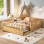 Lit de plancher avec tête de lit-961724676-961724673