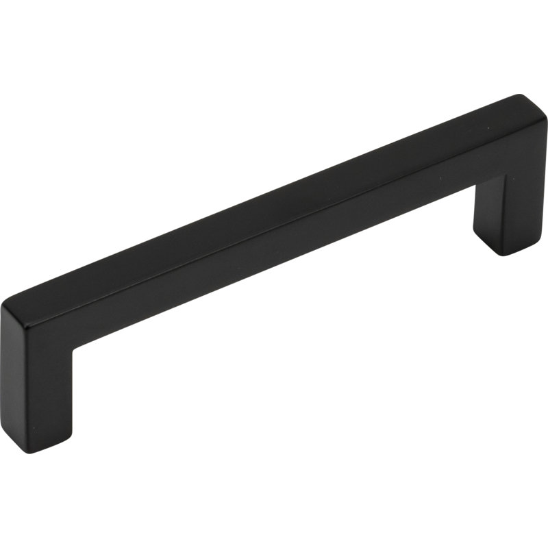 Square 3 3/4" Center Bar Pull Multipack, Matte Black