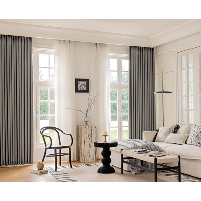 Dilfuza Room Darkening Curtain Single Panel
