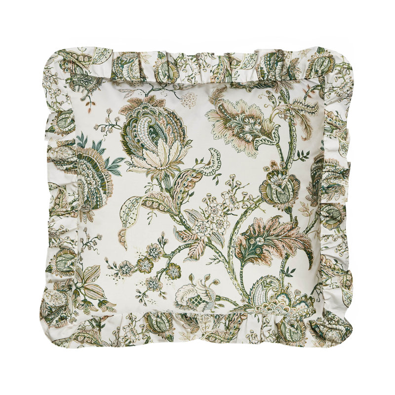 Tresco Isles Floral Square Throw Cushion