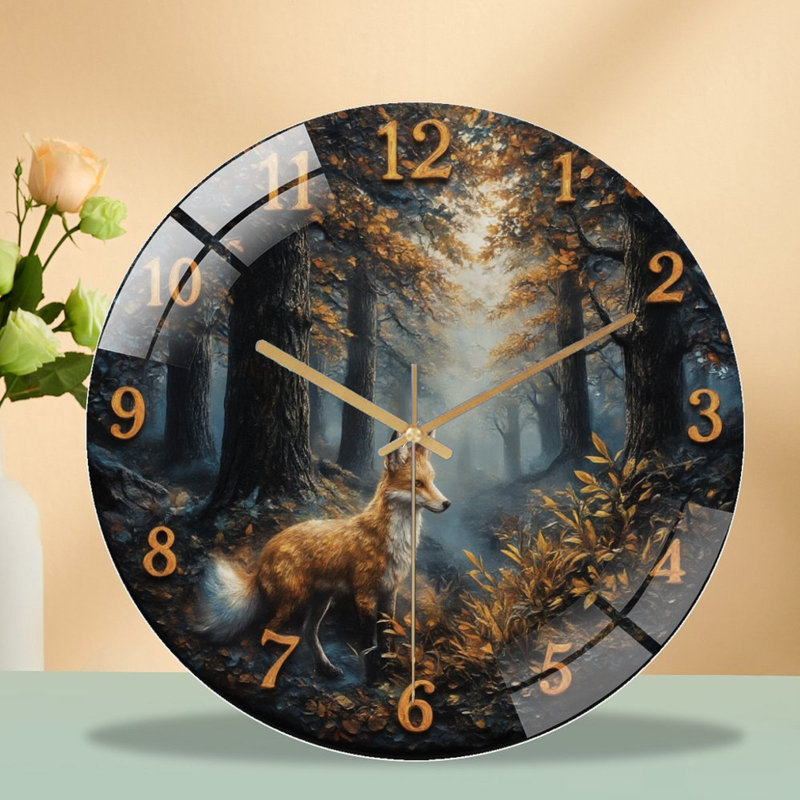 Horloge murale avec horloge murale 12 po