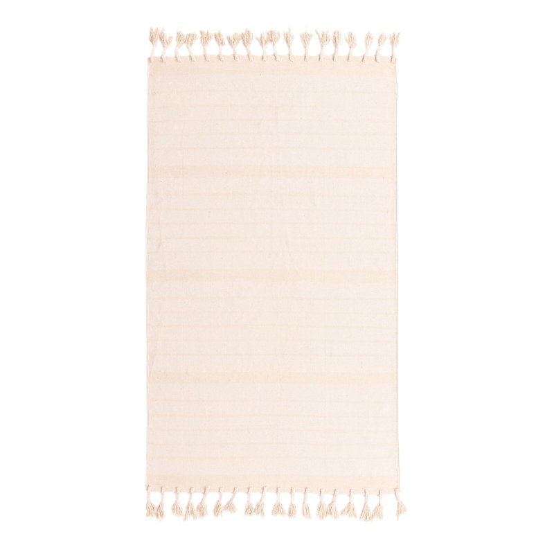 Izaia Cotton Indoor Rug, Rectangle 5'1" x 8'