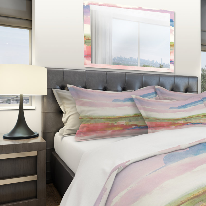 Influence de la ligne et de la couleur Gold Bright - ensemble de housse de couette Shabby Elegance - polyester microfibre