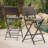 Modern Bar Stool Outdoor Patio Bar Stools, Foldable And Comfortable, Ideal For Relaxing And Entertaining In The Open Air.