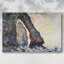 L'aiguille du rocher vue par la porte d'Aval, 1885, toile tendue avec châssis-807213205