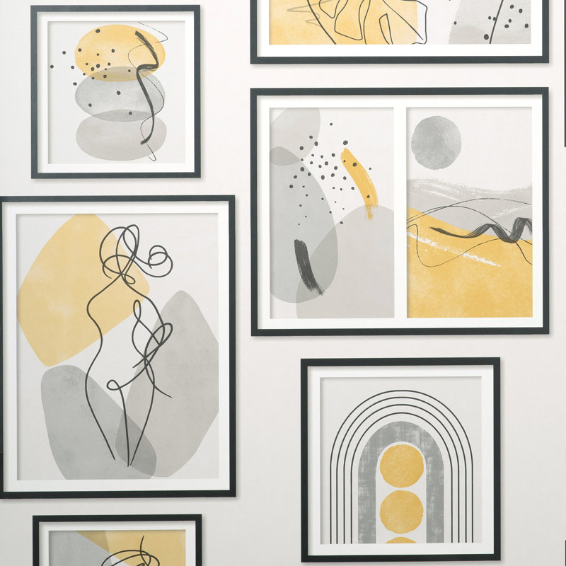 Rouleau de papier peint lisse L 33 pi x l 20,5 po Spada