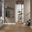 Solid Wood 12 - Hook Wall Mounted Coat Rack with Storage