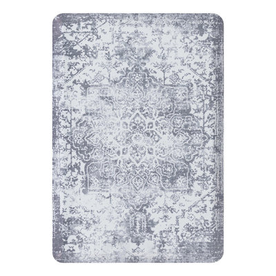 Ranson Traditional Floral Water Resistant Anti-Fatigue Non-Skid Kitchen Mat