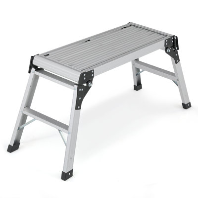 Escabeau pliable en aluminium 42,5 po