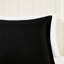 Édredon très grand 3M - noir, réversible, losange, duvet synthétique, 2 taies décoratives, antitaches, style tendance-120478500