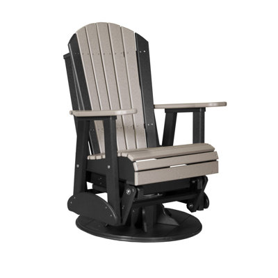Olgrah Adirondack Swivel Glider Chair