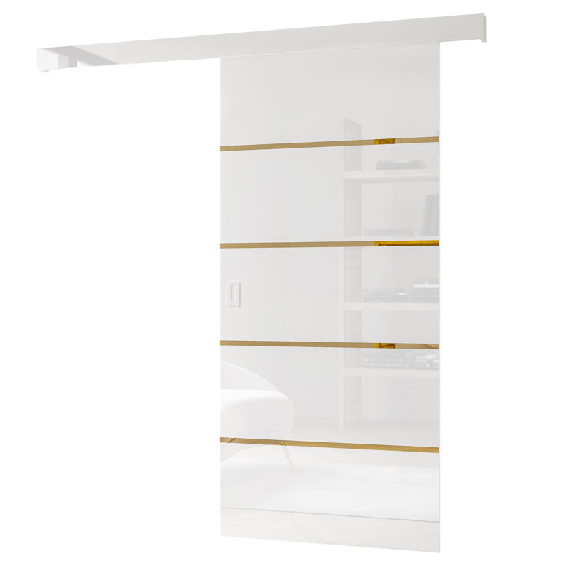 Tabitha Sliding Door, High Gloss White