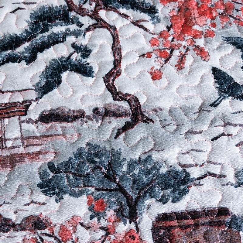 Floral Quilt Set