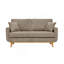 Causeuse en tissu avec accoudoirs et coussins décoratifs Corduroy-636284160-636284164