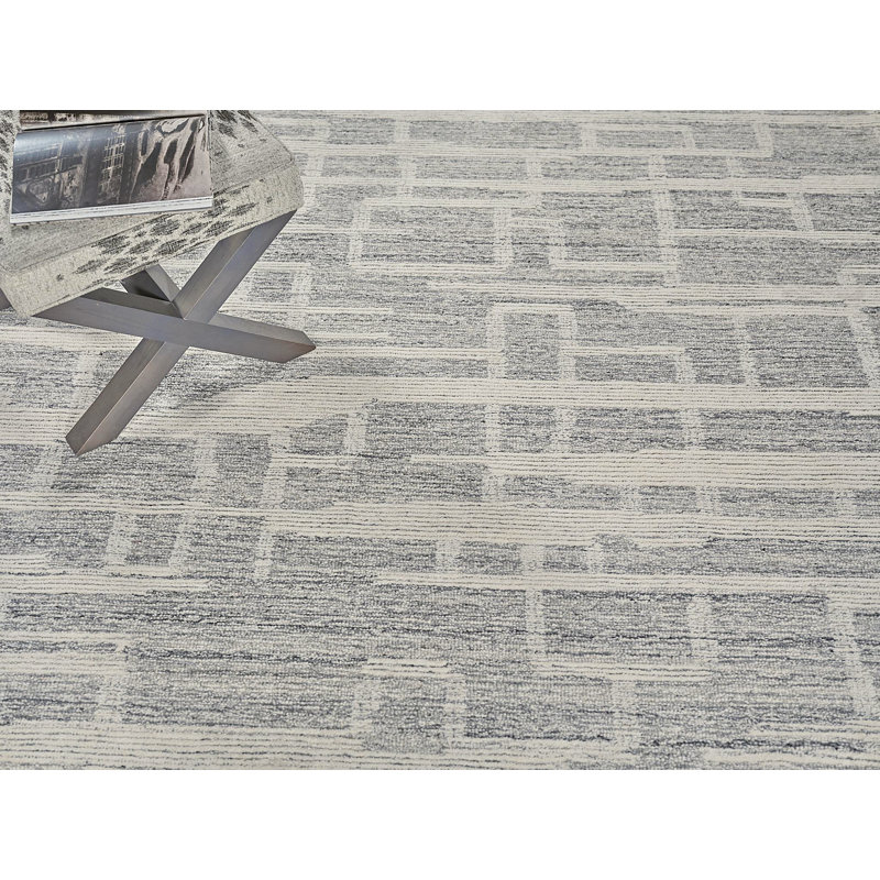 Park City Area Rug in Gray/Ivory, Rectangle 10' x 14'
