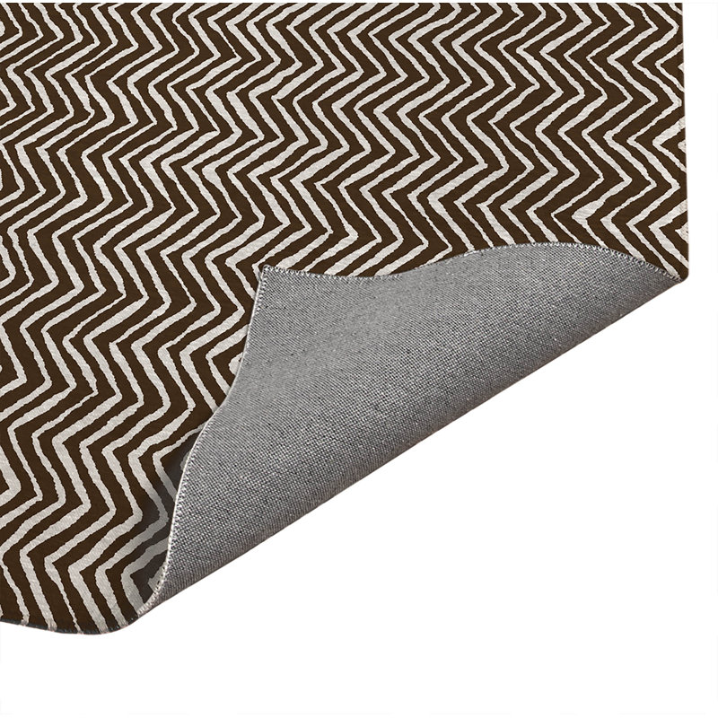 Chevron Snug Indoor Doormat, Mocha Brown, L 36 po x L 60 po