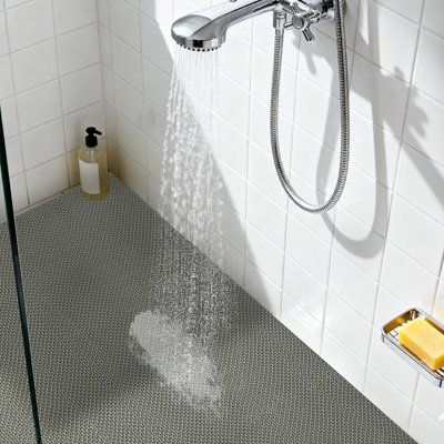 Grey Bath Mat