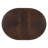Ceja Traditional Extendable Single Pedestal Dining Table – 60" Round–76" Oval · Cherry · Seats 6