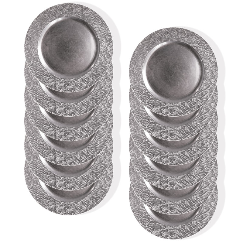 Plat de service 13 po, Argent
